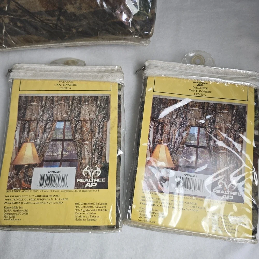 Realtree Lined Curtains Drapes 42